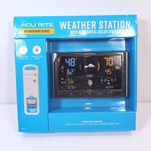AcuRite Wireless Digital Horizontal Color Display  Weather Forecaster